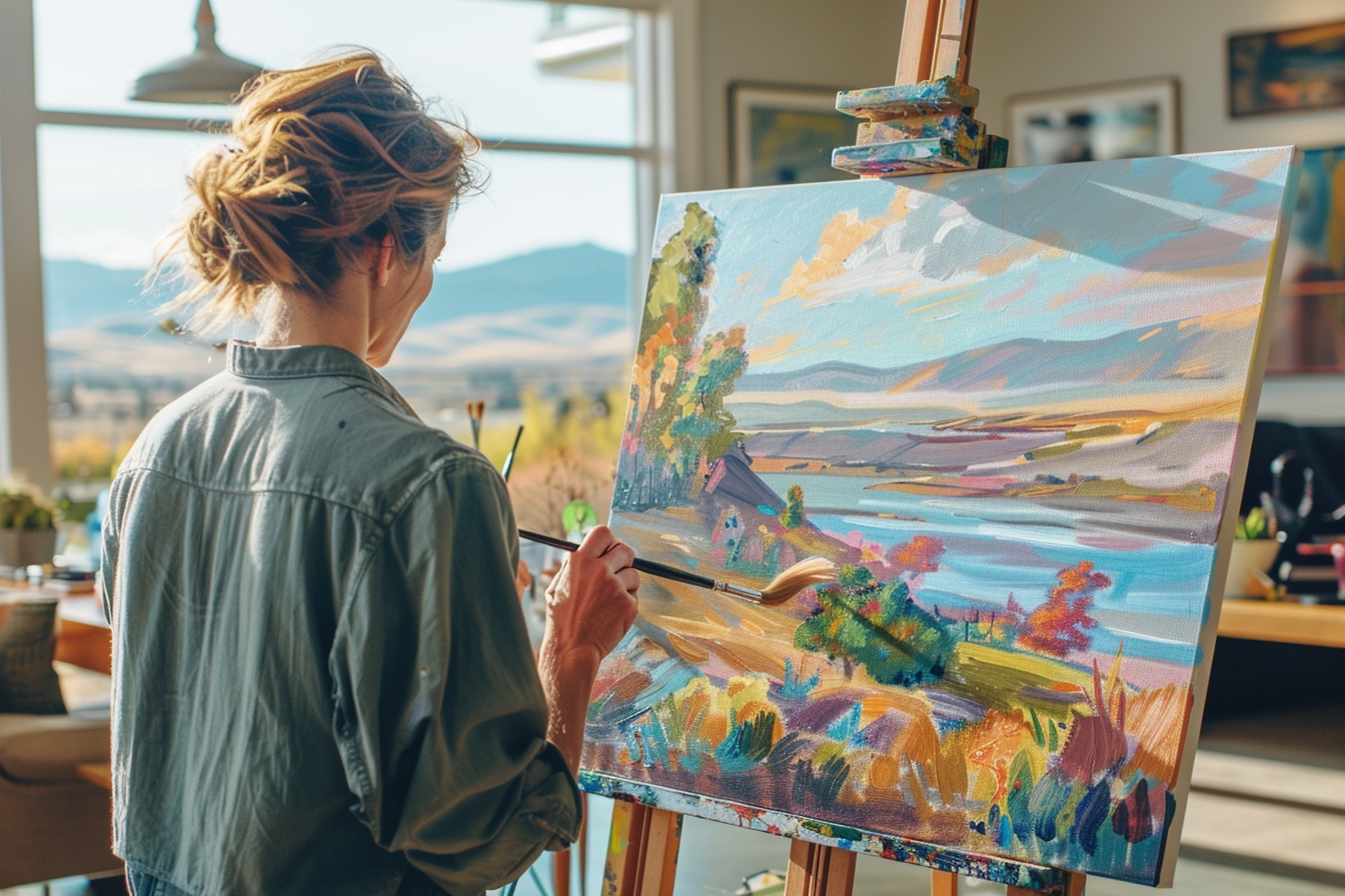 Techniques pour harmoniser les couleurs de peinture dans une maison ouverte pour un effet de perspective saisissant